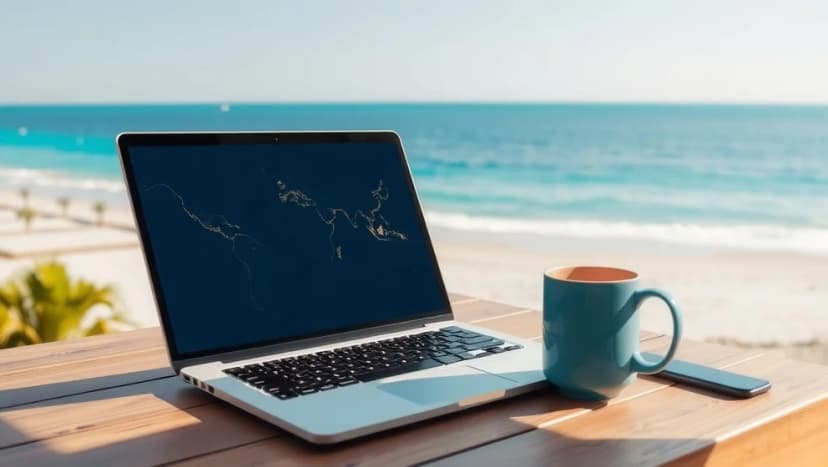 Jobba på distans från Spanien