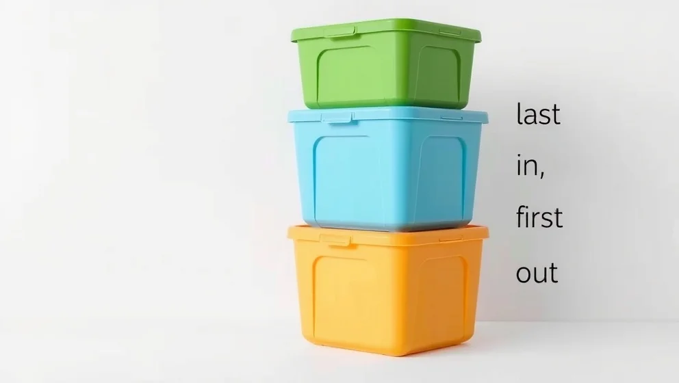 Vad betyder sist in först ut